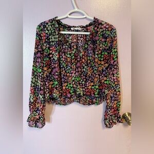 Zara Floral Blouse